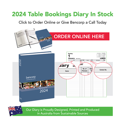 (SKU: DD24) 2024 Table Bookings Diary